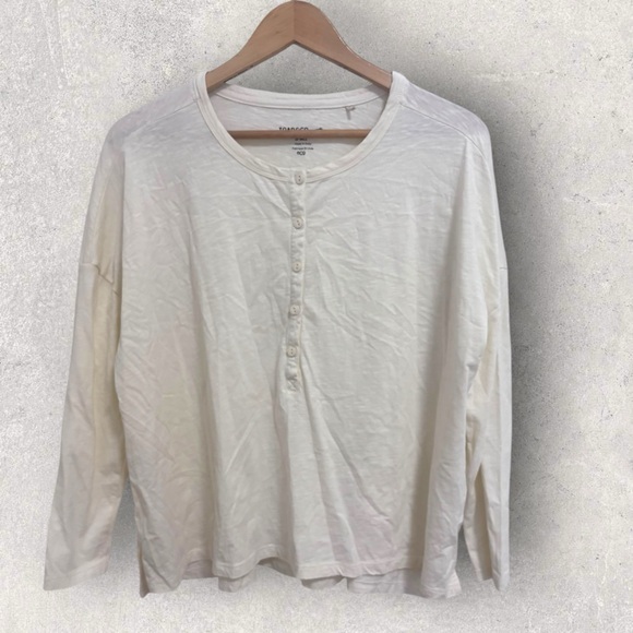 Toad&Co Tops - Toad&co organic cotton primo henley long sleeve